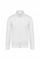 Heren Sweat jacket Kariban K472 WHITE
